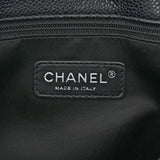 CHANEL シャネル マトラッセ GST グランドショッピングトート ブラック レディース キャビアスキン トートバッグ ABランク 中古 銀蔵