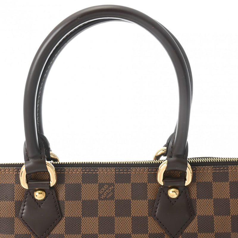 LOUIS VUITTON ルイヴィトン ダミエ サレヤ PM ブラウン N51183 レディース ダミエキャンバス ハンドバッグ Aランク 中古 銀蔵