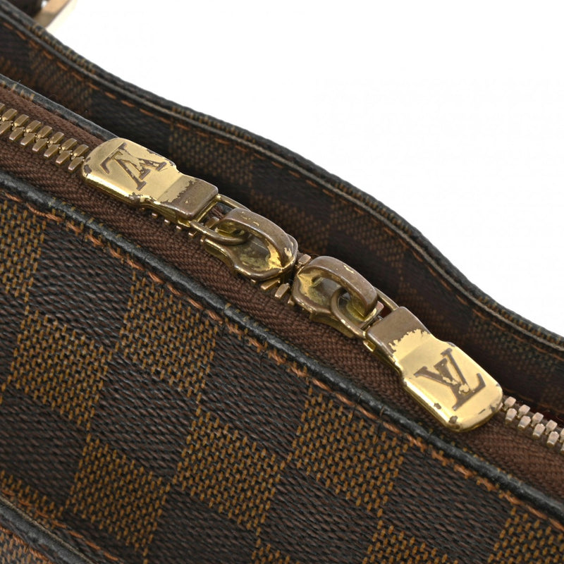 LOUIS VUITTON ルイヴィトン ダミエ べレム MM ブラウン N51174 レディース ダミエキャンバス ハンドバッグ Bランク 中古 銀蔵