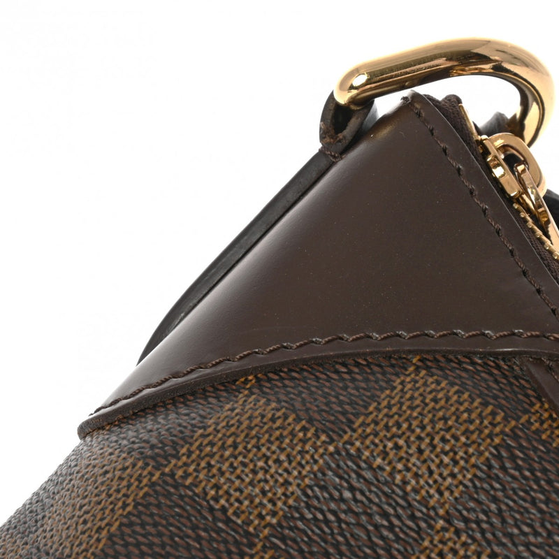 LOUIS VUITTON ルイヴィトン ダミエ テムズ PM ブラウン N48180 レディース ダミエキャンバス セミショルダーバッグ Bランク 中古 銀蔵