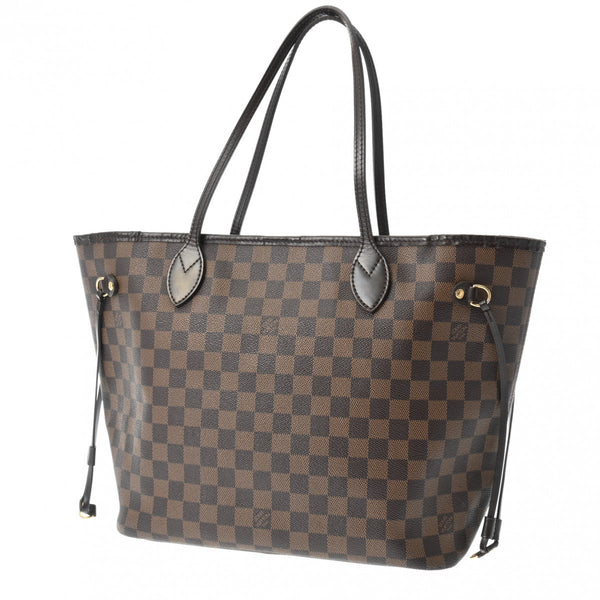 LOUIS VUITTON ルイヴィトン ダミエ ネヴァーフル MM 旧型 ブラウン N51105 レディース ダミエキャンバス トートバッグ Bランク 中古 銀蔵