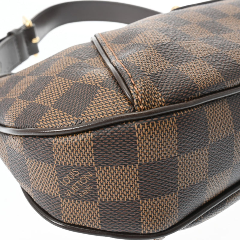 LOUIS VUITTON ルイヴィトン ダミエ テムズ PM ブラウン N48180 レディース ダミエキャンバス セミショルダーバッグ Aランク 中古 銀蔵