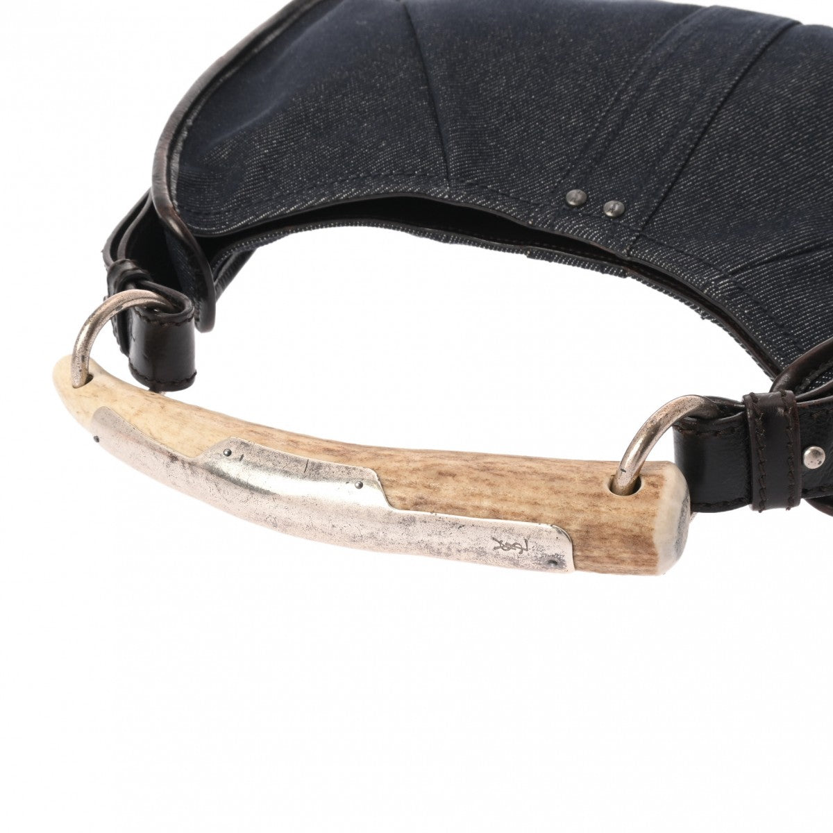 イヴサンローランモンバサ セミショルダー ダークブルー/ダーク