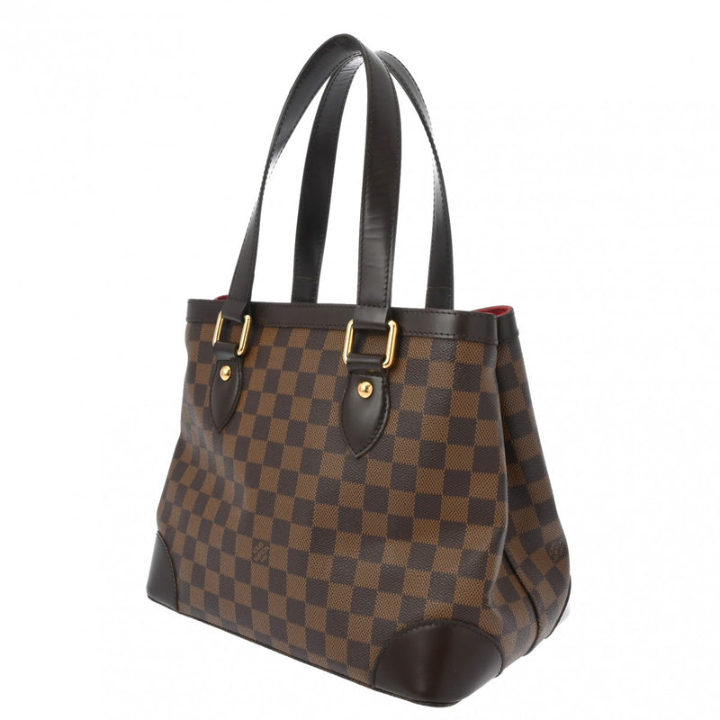 LOUIS VUITTON ルイヴィトン ダミエ ハムステッド PM ブラウン N51205 レディース ダミエキャンバス ハンドバッグ ABランク 中古 銀蔵