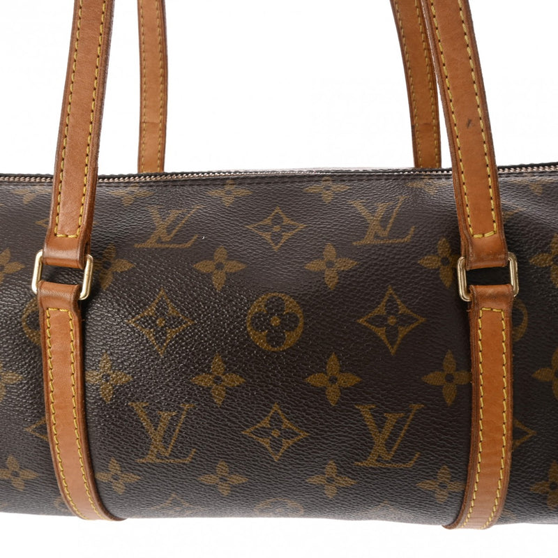 LOUIS VUITTON ルイヴィトン モノグラム パピヨン GM ブラウン M51385 レディース モノグラムキャンバス ハンドバッグ Bランク 中古 銀蔵