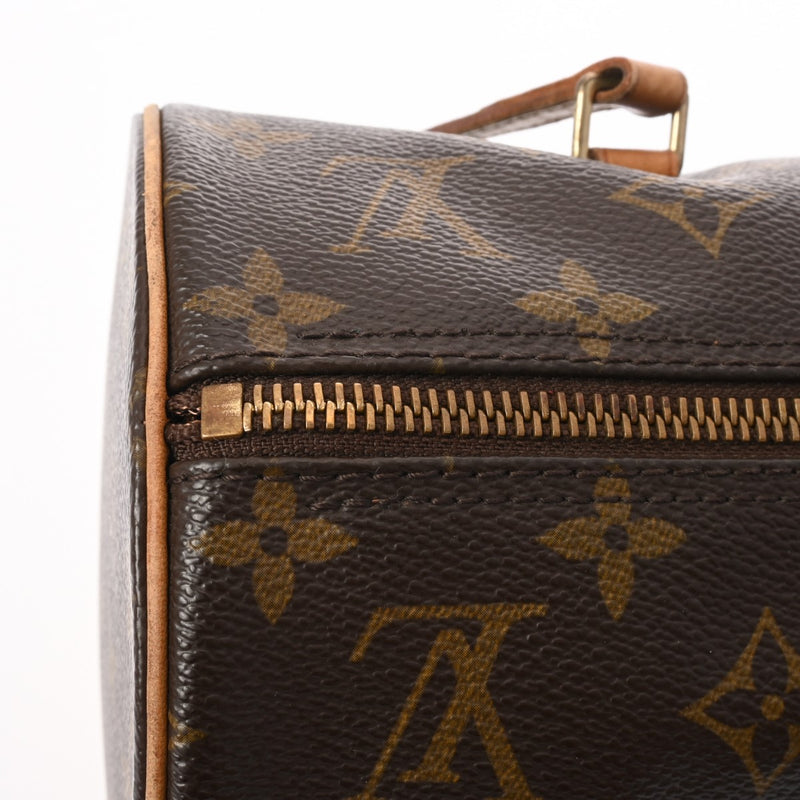 LOUIS VUITTON ルイヴィトン モノグラム パピヨン GM ブラウン M51385 レディース モノグラムキャンバス ハンドバッグ Bランク 中古 銀蔵