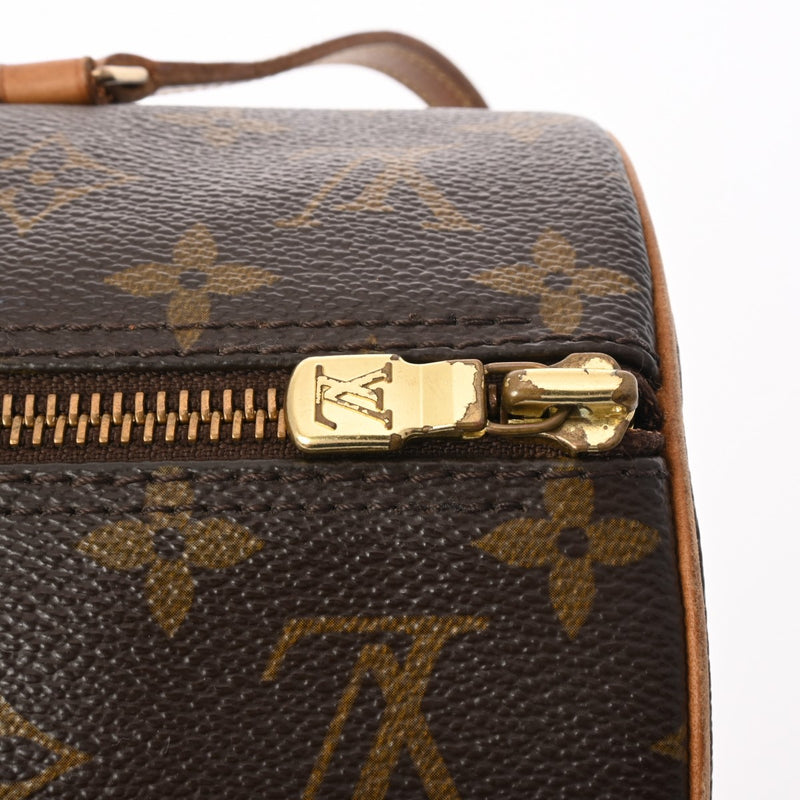 LOUIS VUITTON ルイヴィトン モノグラム パピヨン GM ブラウン M51385 レディース モノグラムキャンバス ハンドバッグ Bランク 中古 銀蔵