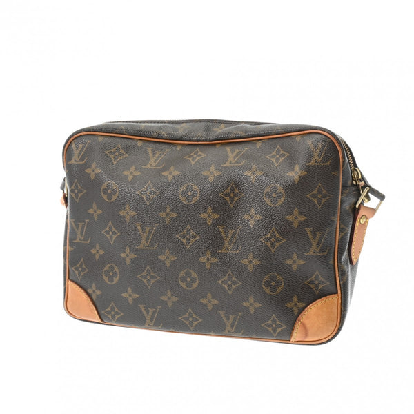 LOUIS VUITTON ルイヴィトン モノグラム ナイル ブラウン M45244 ユニセックス モノグラムキャンバス ショルダーバッグ Bランク 中古 銀蔵