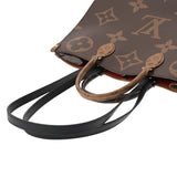 LOUIS VUITTON ルイヴィトン モノグラムジャイアント オンザゴー GM 2WAYトート ブラウン M45320 ユニセックス モノグラムキャンバス ハンドバッグ Aランク 中古 銀蔵