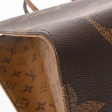 LOUIS VUITTON ルイヴィトン モノグラムジャイアント オンザゴー GM 2WAYトート ブラウン M45320 ユニセックス モノグラムキャンバス ハンドバッグ Aランク 中古 銀蔵