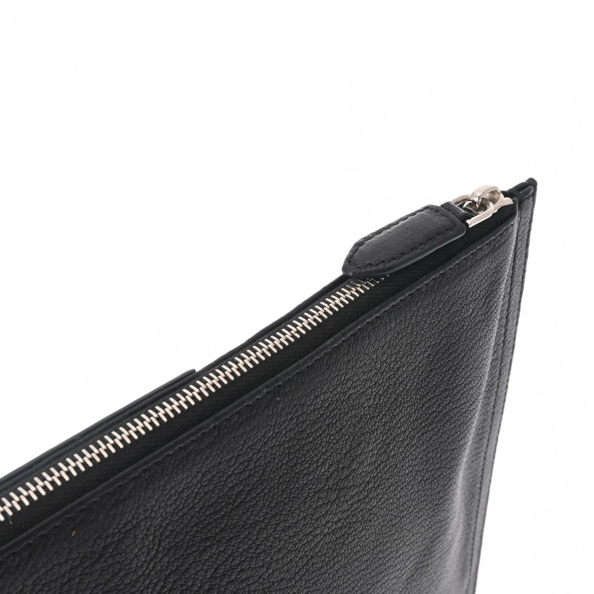 ジバンシー ブラック メンズ レザー クラッチバッグ GIVENCHY 中古