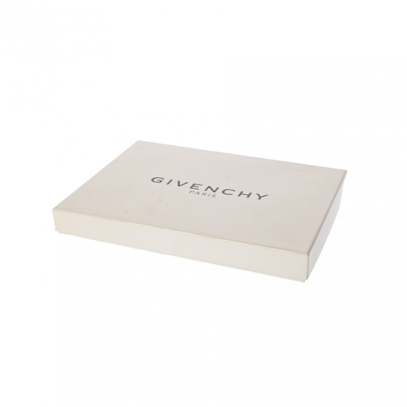 GIVENCHY ジバンシー ブラック メンズ レザー クラッチバッグ ABランク 中古 銀蔵