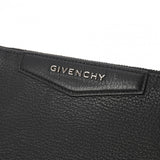 GIVENCHY ジバンシー ブラック メンズ レザー クラッチバッグ ABランク 中古 銀蔵