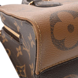 LOUIS VUITTON ルイヴィトン モノグラムリバース オンザゴー EW 2WAYショルダー ブラウン M46653 レディース モノグラムキャンバス ハンドバッグ Aランク 中古 銀蔵