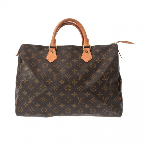 LOUIS VUITTON ルイヴィトン モノグラム スピーディ 30 ブラウン M41526 レディース モノグラムキャンバス ハンドバッグ Bランク 中古 銀蔵