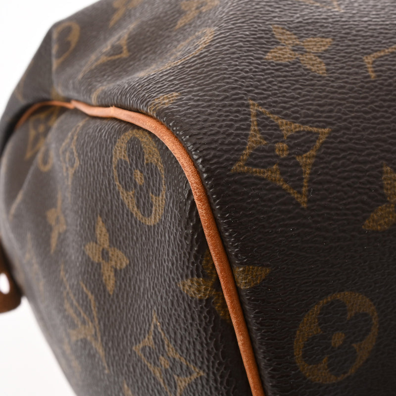 LOUIS VUITTON ルイヴィトン モノグラム スピーディ 30 ブラウン M41526 レディース モノグラムキャンバス ハンドバッグ Bランク 中古 銀蔵