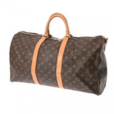 LOUIS VUITTON ルイヴィトン モノグラム キーポル バンドリエール 50 ブラウン M41416 ユニセックス モノグラムキャンバス ボストンバッグ Bランク 中古 銀蔵