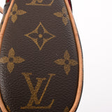 LOUIS VUITTON ルイヴィトン モノグラム ソナチネ  ブラウン M51902 レディース モノグラムキャンバス ハンドバッグ Bランク 中古 銀蔵