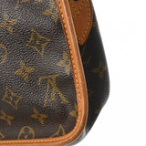 LOUIS VUITTON ルイヴィトン モノグラム ジベシエール MM ブラウン M42247 レディース モノグラムキャンバス ショルダーバッグ Bランク 中古 銀蔵