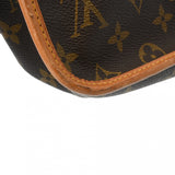 LOUIS VUITTON ルイヴィトン モノグラム ジベシエール MM ブラウン M42247 レディース モノグラムキャンバス ショルダーバッグ Bランク 中古 銀蔵