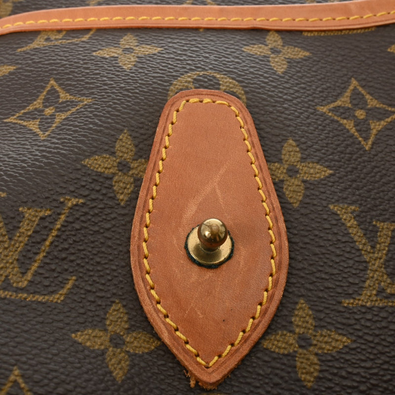 LOUIS VUITTON ルイヴィトン モノグラム ジベシエール MM ブラウン M42247 レディース モノグラムキャンバス ショルダーバッグ Bランク 中古 銀蔵