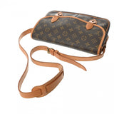 LOUIS VUITTON ルイヴィトン モノグラム ジベシエール MM ブラウン M42247 レディース モノグラムキャンバス ショルダーバッグ Bランク 中古 銀蔵