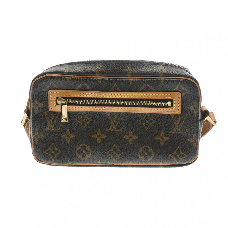 LOUIS VUITTON ルイヴィトン モノグラム ポシェット シテ ブラウン M51183 レディース モノグラムキャンバス ハンドバッグ Bランク 中古 銀蔵