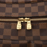 LOUIS VUITTON ルイヴィトン ダミエ ドゥオモ ブラウン N60008 ユニセックス ダミエキャンバス ハンドバッグ Bランク 中古 銀蔵