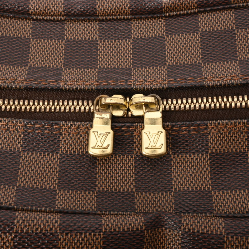 LOUIS VUITTON ルイヴィトン ダミエ ドゥオモ ブラウン N60008 ユニセックス ダミエキャンバス ハンドバッグ Bランク 中古 銀蔵