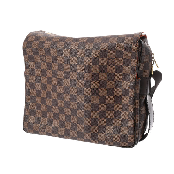 LOUIS VUITTON ルイヴィトン ダミエ ドゥオモ ブラウン N60008 ユニセックス ダミエキャンバス ハンドバッグ Bランク 中古 銀蔵