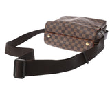 LOUIS VUITTON ルイヴィトン ダミエ ドゥオモ ブラウン N60008 ユニセックス ダミエキャンバス ハンドバッグ Bランク 中古 銀蔵