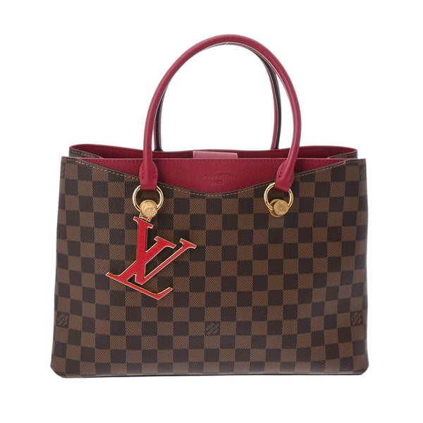 LOUIS VUITTON ルイヴィトン ダミエ LVリバーサイド 2WAY リドゥヴァン N40052 レディース ダミエキャンバス ハンドバッグ Aランク 中古 銀蔵