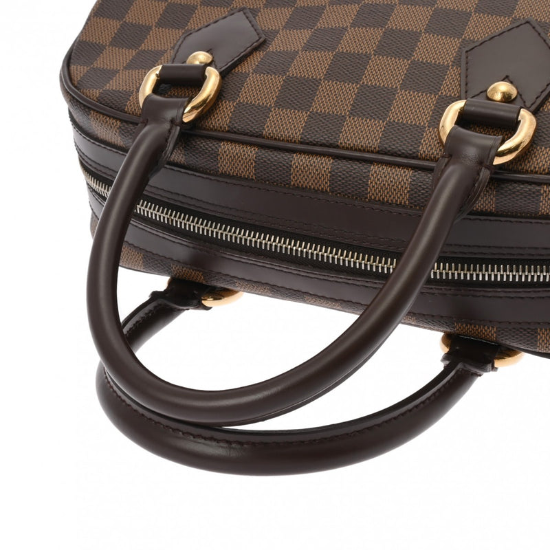 LOUIS VUITTON ルイヴィトン ダミエ ドゥオモ ブラウン N60008 レディース ダミエキャンバス ハンドバッグ Aランク 中古 銀蔵