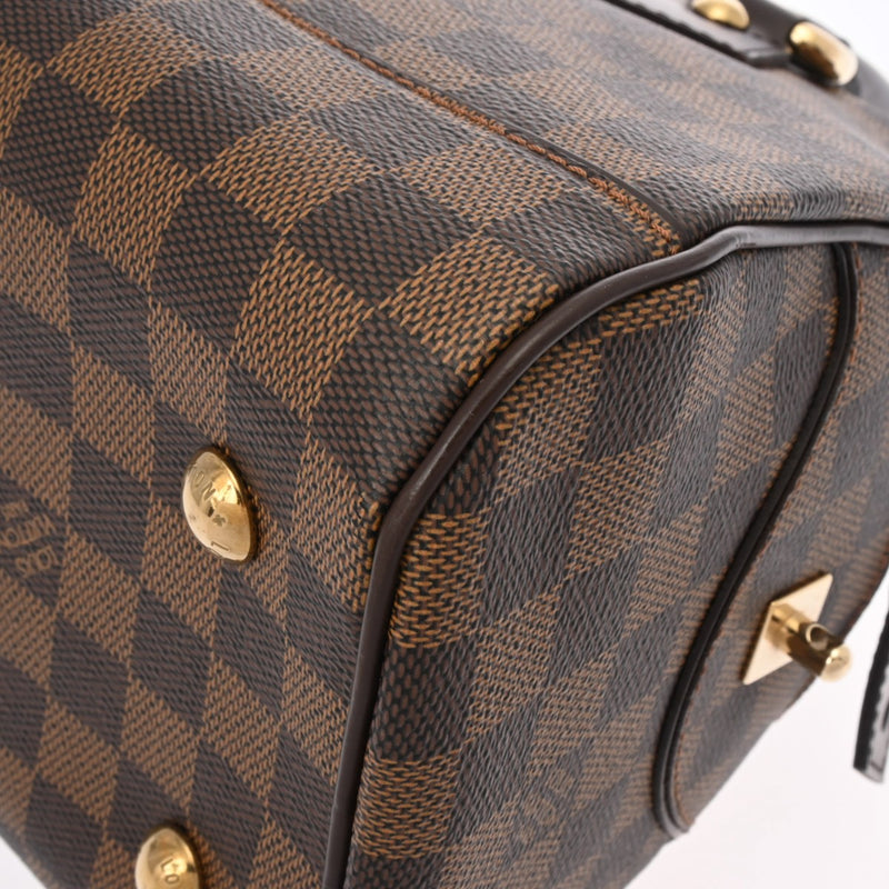 LOUIS VUITTON ルイヴィトン ダミエ ドゥオモ ブラウン N60008 レディース ダミエキャンバス ハンドバッグ Aランク 中古 銀蔵