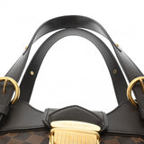 LOUIS VUITTON ルイヴィトン ダミエ システィナ PM ブラウン N41542 レディース ダミエキャンバス ハンドバッグ Aランク 中古 銀蔵