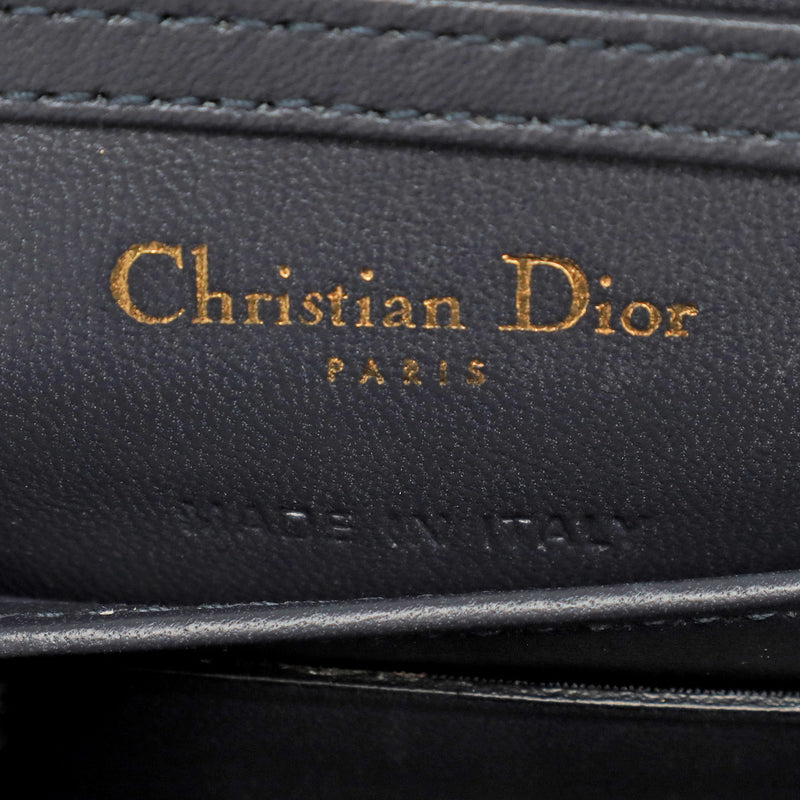 CHRISTIAN DIOR クリスチャンディオール ディオラマ ミニチェーンショルダー ゴールド レディース レザー ショルダーバッグ Aランク 中古 銀蔵