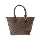 LOUIS VUITTON ルイヴィトン ダミエ サレヤ PM ブラウン N51183 レディース ダミエキャンバス ハンドバッグ ABランク 中古 銀蔵