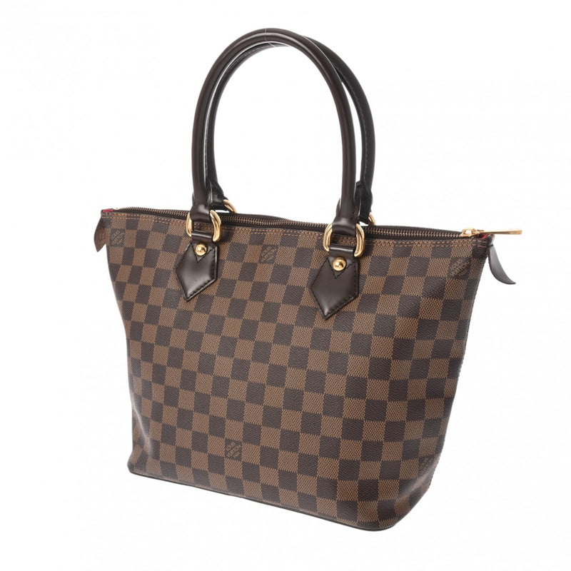 LOUIS VUITTON ルイヴィトン ダミエ サレヤ PM ブラウン N51183 レディース ダミエキャンバス ハンドバッグ ABランク 中古 銀蔵