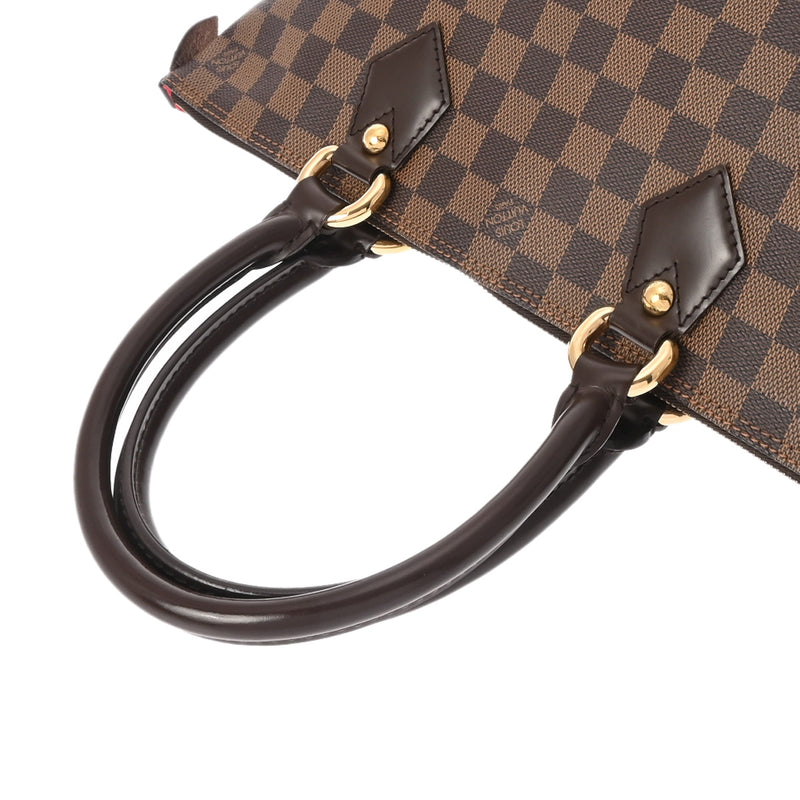 LOUIS VUITTON ルイヴィトン ダミエ サレヤ PM ブラウン N51183 レディース ダミエキャンバス ハンドバッグ ABランク 中古 銀蔵