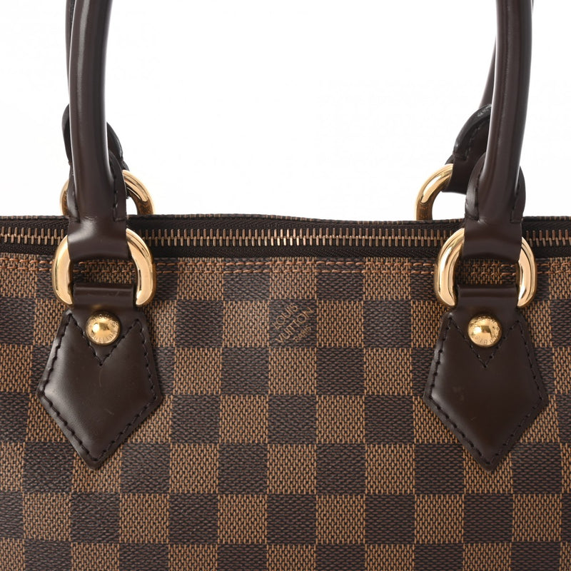 LOUIS VUITTON ルイヴィトン ダミエ サレヤ PM ブラウン N51183 レディース ダミエキャンバス ハンドバッグ ABランク 中古 銀蔵