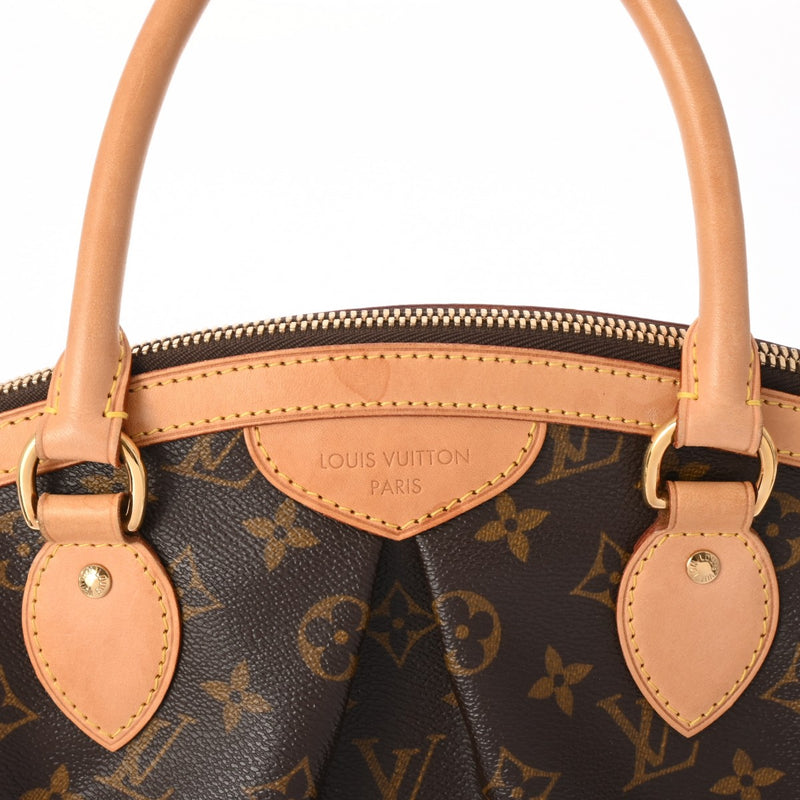 LOUIS VUITTON ルイヴィトン モノグラム ティヴォリ PM ブラウン M40143 レディース モノグラムキャンバス ハンドバッグ ABランク 中古 銀蔵