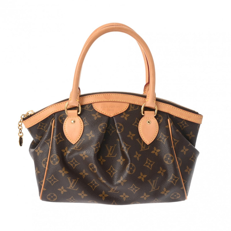 LOUIS VUITTON ルイヴィトン モノグラム ティヴォリ PM ブラウン M40143 レディース モノグラムキャンバス ハンドバッグ ABランク 中古 銀蔵