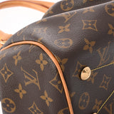 LOUIS VUITTON ルイヴィトン モノグラム ティヴォリ PM ブラウン M40143 レディース モノグラムキャンバス ハンドバッグ ABランク 中古 銀蔵