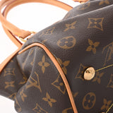 LOUIS VUITTON ルイヴィトン モノグラム ティヴォリ PM ブラウン M40143 レディース モノグラムキャンバス ハンドバッグ ABランク 中古 銀蔵