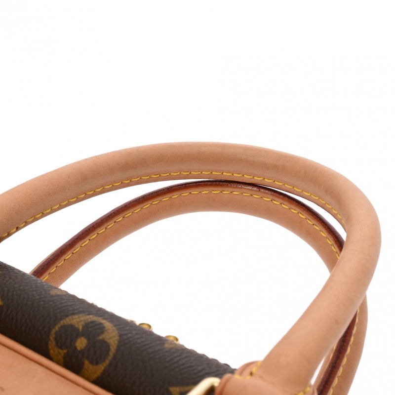 LOUIS VUITTON ルイヴィトン モノグラム ドーヴィル ブラウン M47270 レディース モノグラムキャンバス ハンドバッグ ABランク 中古 銀蔵