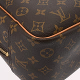 LOUIS VUITTON ルイヴィトン モノグラム ドーヴィル ブラウン M47270 レディース モノグラムキャンバス ハンドバッグ ABランク 中古 銀蔵