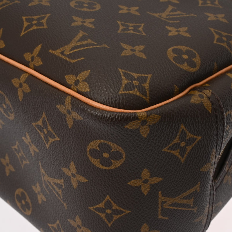 LOUIS VUITTON ルイヴィトン モノグラム ドーヴィル ブラウン M47270 レディース モノグラムキャンバス ハンドバッグ ABランク 中古 銀蔵