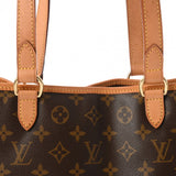 LOUIS VUITTON ルイヴィトン モノグラム バティニョール オリゾンタル ブラウン M51154 レディース モノグラムキャンバス トートバッグ Bランク 中古 銀蔵