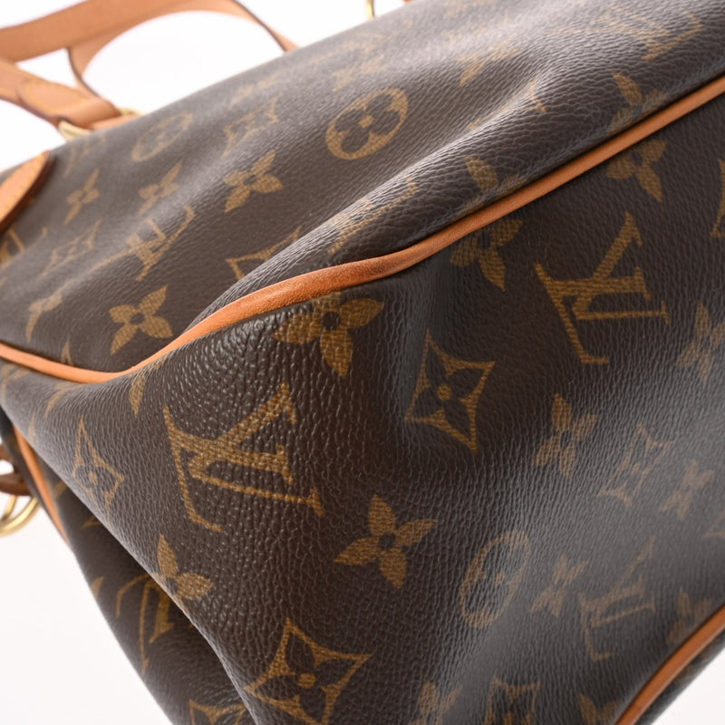 LOUIS VUITTON ルイヴィトン モノグラム バティニョール オリゾンタル ブラウン M51154 レディース モノグラムキャンバス トートバッグ Bランク 中古 銀蔵