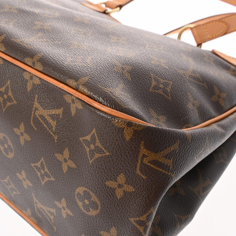 LOUIS VUITTON ルイヴィトン モノグラム バティニョール オリゾンタル ブラウン M51154 レディース モノグラムキャンバス トートバッグ Bランク 中古 銀蔵